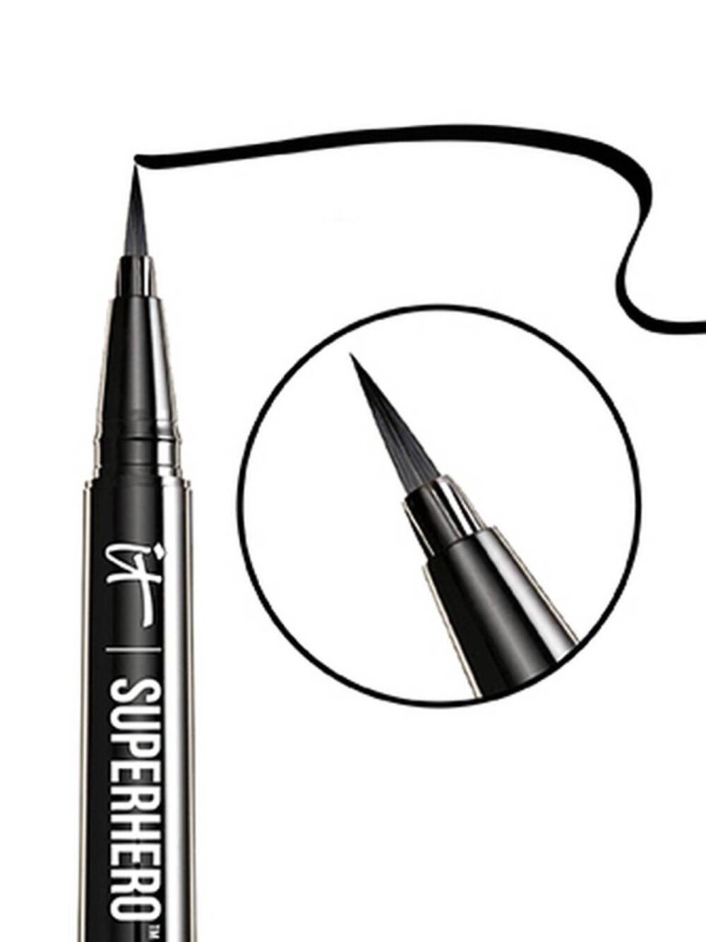 IT Cosmetics Superhero Liner Waterproof Liquid Eyeliner in Black